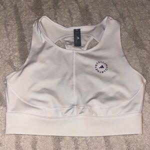 Adidas by Stella McCartney Off-White Sports Bra